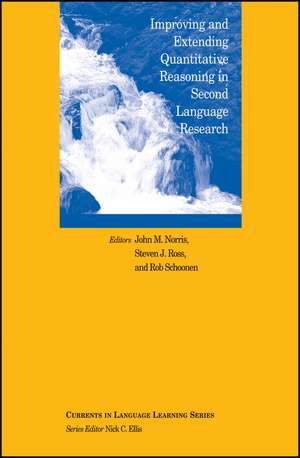 Improving and Extending Quantitative Reasoning in Second Language Research de JM Norris