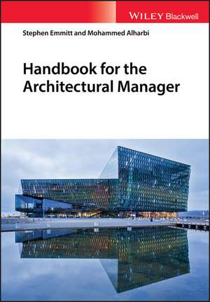 Handbook for the Architectural Manager de S Emmitt