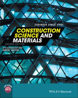 Construction Science and Materials, 2e de S Virdi