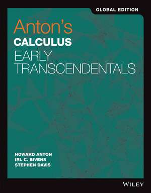 Calculus: Early Transcendentals de Howard Anton