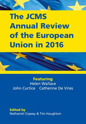 The JCMS Annual Review of the European Union in 2016 de N Copsey