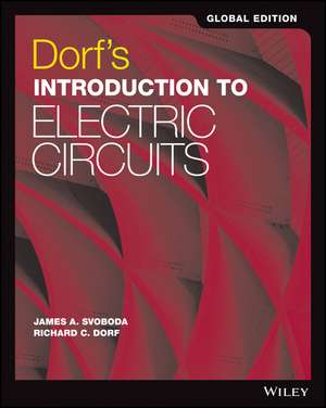 Dorf′s Introduction to Electric Circuits, 9th Edit ion Global Edition de RC Dorf