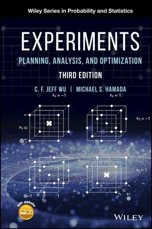 Experiments – Planning, Analysis, and Optimization, Third Edition de CFJ Wu