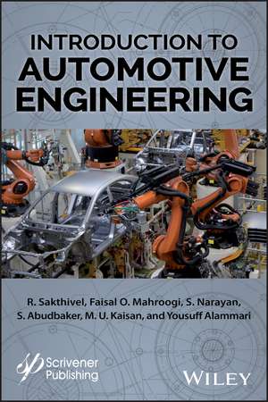 Introduction to Automotive Engineering de R Sakthivel