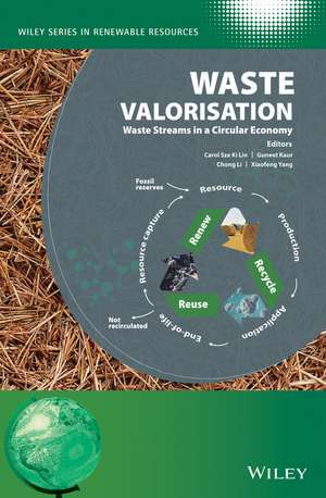 Waste Valorisation – Waste Streams in a Circular Economy de C Sze Ki Lin