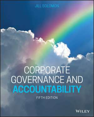 Corporate Governance and Accountability 5e de J. Solomon