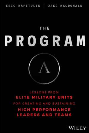 The Program de Eric Kapitulik