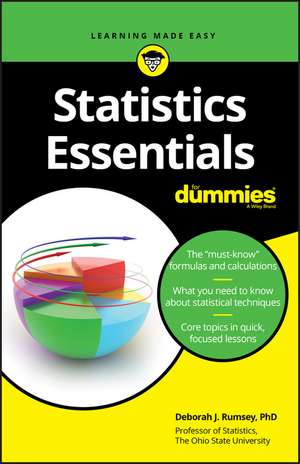 Statistics Essentials For Dummies de DJ Rumsey