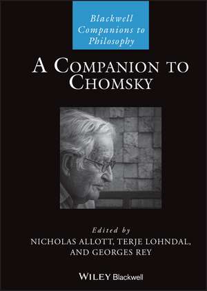 A Companion to Chomsky de N Allott