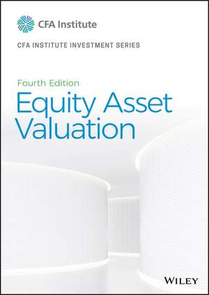 Equity Asset Valuation de Jerald E Pinto