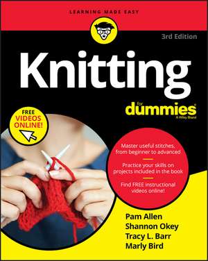 Knitting For Dummies, 3rd Edition de P Allen