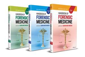 Handbook of Forensic Medicine 2e 3V Set de B Madea