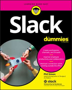 Slack For Dummies de P Simon