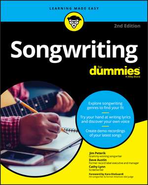 Songwriting for Dummies de Jim Peterik