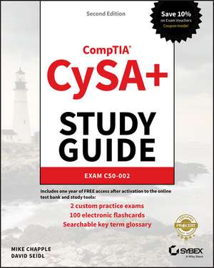 CompTIA CySA+ Study Guide Exam CS0–002 de M Chapple