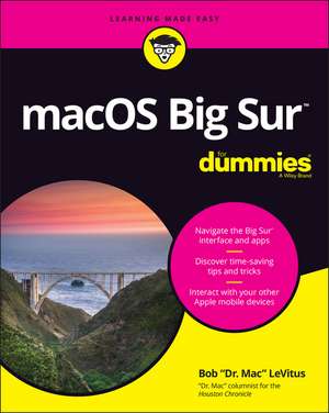 macOS Big Sur For Dummies de B LeVitus