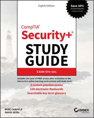 CompTIA Security+ Study Guide: Exam SY0–601 de Mike Chapple