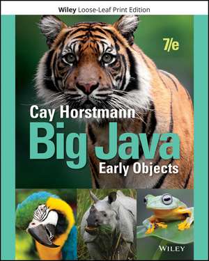 Big Java de Cay S Horstmann