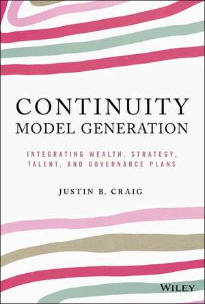 Continuity Model Generation de Justin B. Craig