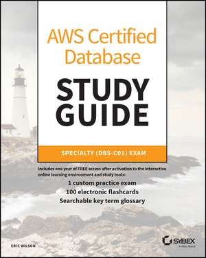 AWS Certified Database Study Guide – Specialty (DBS–C01) Exam de E Kurauchi