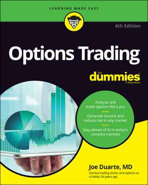 Options Trading For Dummies de Joe Duarte