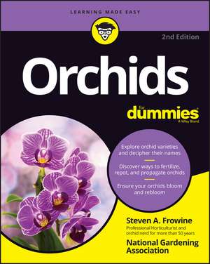 Orchids for Dummies de Steven A Frowine