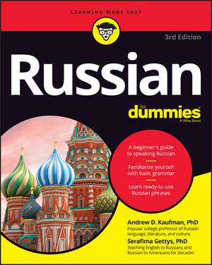 Russian For Dummies, 3rd Edition de A Kaufman