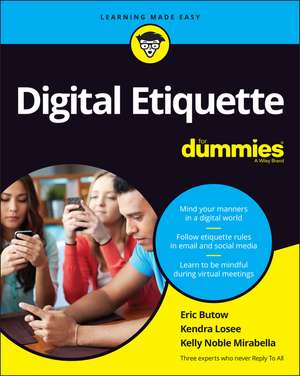 Digital Etiquette For Dummies de E Butow