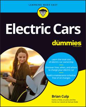 Electric Cars For Dummies de B Culp