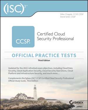 Isc2 Ccsp Certified Cloud Security Professional Official Practice Tests de Mike Chapple