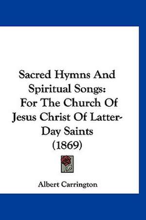 Sacred Hymns And Spiritual Songs