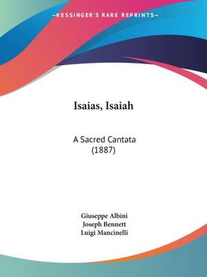 Isaias, Isaiah de Giuseppe Albini