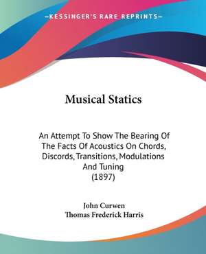 Musical Statics de John Curwen