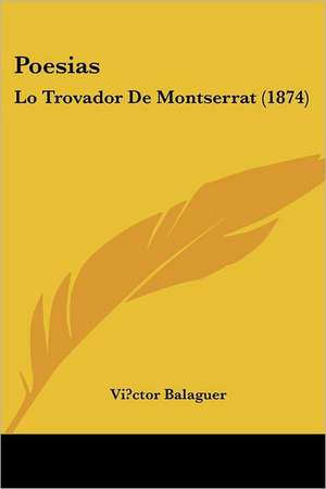 Poesias de Victor Balaguer