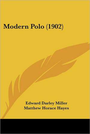 Modern Polo (1902) de Edward Darley Miller