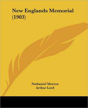 New Englands Memorial (1903) de Nathaniel Morton