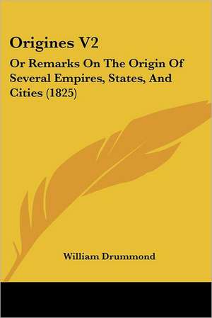 Origines V2 de William Drummond