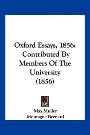 Oxford Essays, 1856 de Max Muller