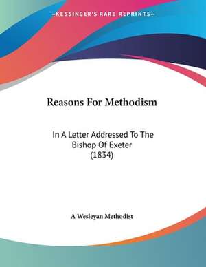 Reasons For Methodism de A Wesleyan Methodist