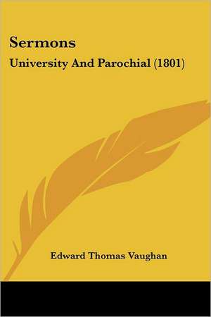 Sermons de Edward Thomas Vaughan