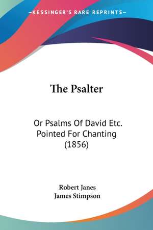 The Psalter de Robert Janes