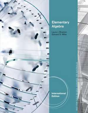 Bracken, L: Elementary Algebra, International Edition de Ed (Lewis-Clark State College) Miller