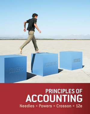 Principles of Accounting de Jr. Needles, Belverd E.