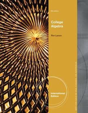 College Algebra, International Edition de Ron Larson