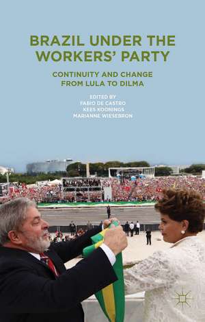 Brazil Under the Workers' Party: Continuity and Change from Lula to Dilma de Kenneth A. Loparo