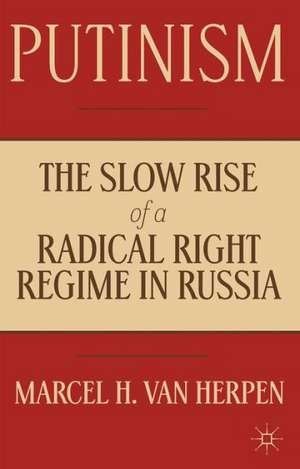 Putinism: The Slow Rise of a Radical Right Regime in Russia de Kenneth A. Loparo