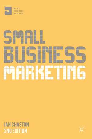 Small Business Marketing de Ian Chaston