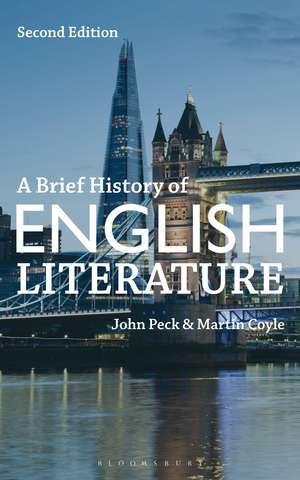 A Brief History of English Literature de John Peck