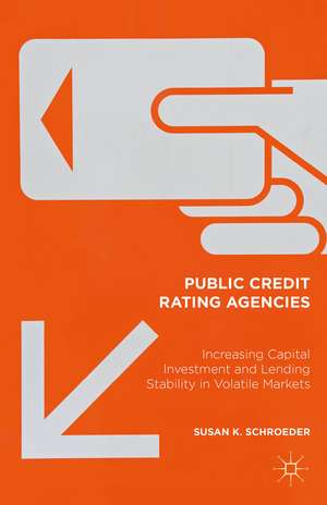 Public Credit Rating Agencies: Increasing Capital Investment and Lending Stability in Volatile Markets de Susan K Schroeder