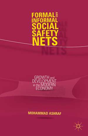 Formal and Informal Social Safety Nets: Growth and Development in the Modern Economy de M. Ashraf